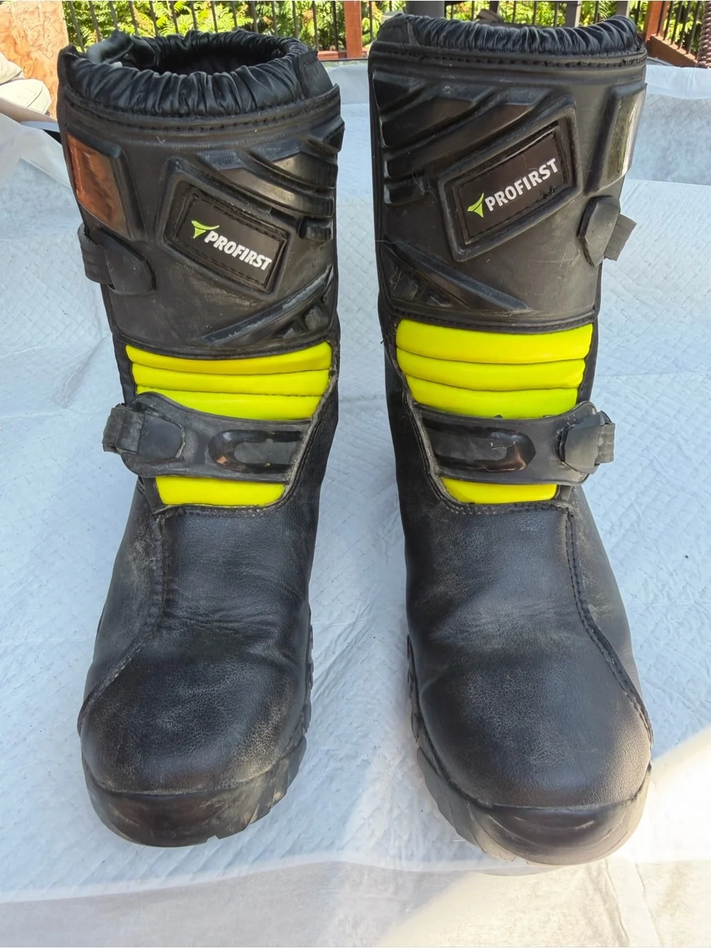 PROFIRST Youth MX Boots Kids Motorcycle Dirt Bike/ATV Riding Waterproof Size 5